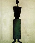Kasimir Malevich Conciliarism-s Women shape oil on canvas